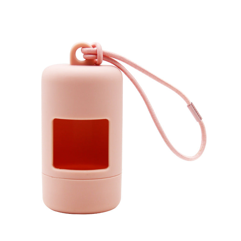 Portable PVC Poop Bag Dispenser Dog Waste Bag Holder